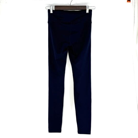 Under Armour ColdGear Compression Leggings Womens Small Navy Blue Athletic - Picture 4 of 4